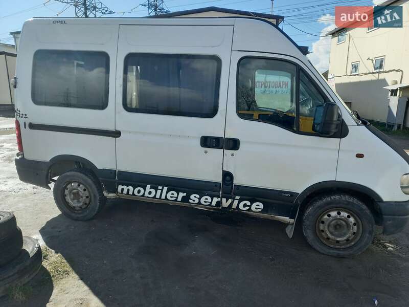Микроавтобус Opel Movano 2003 в Львове