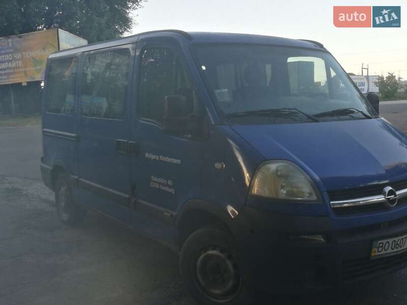 Мікроавтобус Opel Movano 2005 в Тернополі