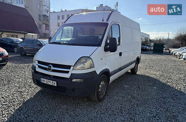 Грузовой фургон Opel Movano 2005 в Бердичеве