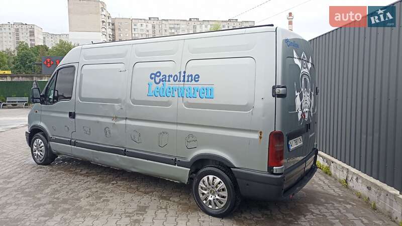 Вантажний фургон Opel Movano 2001 в Києві