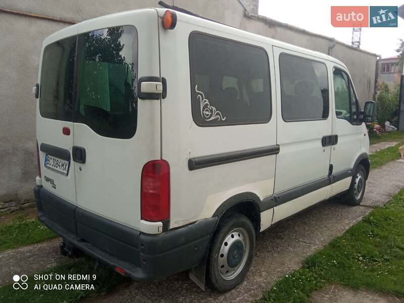 Мікроавтобус Opel Movano 2001 в Львові