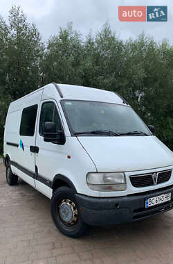 Грузовой фургон Opel Movano 2002 в Бережанах