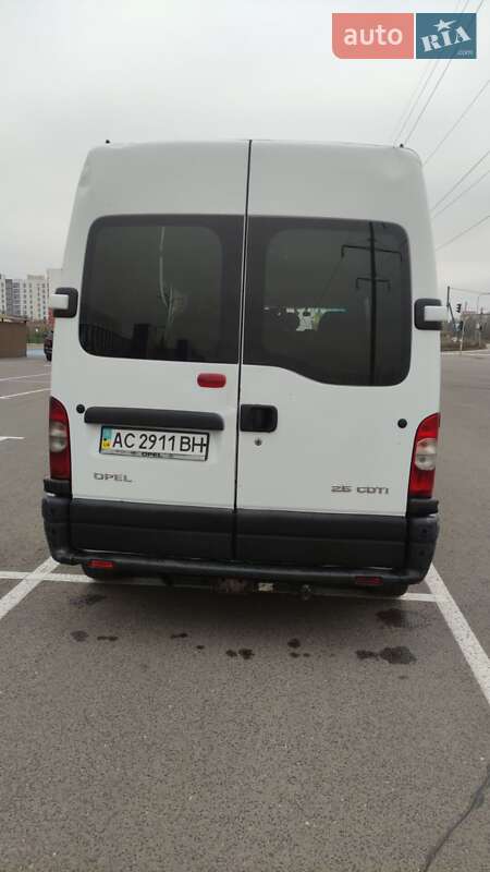 Микроавтобус Opel Movano 2007 в Луцке