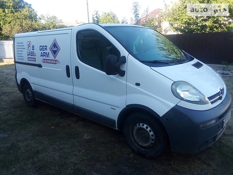 Opel Vivaro груз.