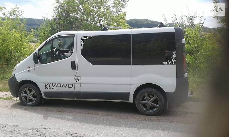 Opel vivaro пассажирский