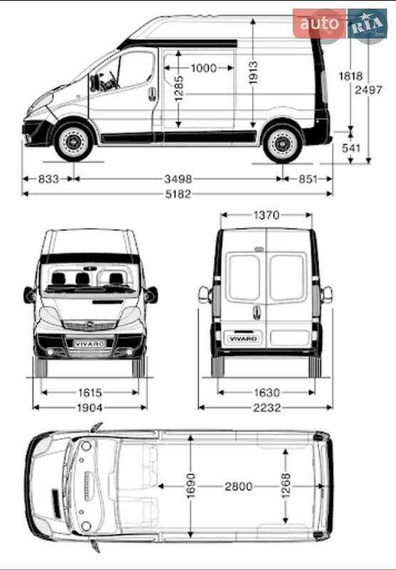 Минивэн Opel Vivaro 2009 в Конотопе