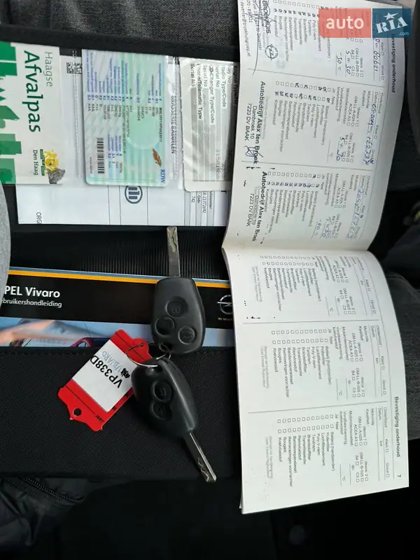 Минивэн Opel Vivaro 2015 в Киеве документ