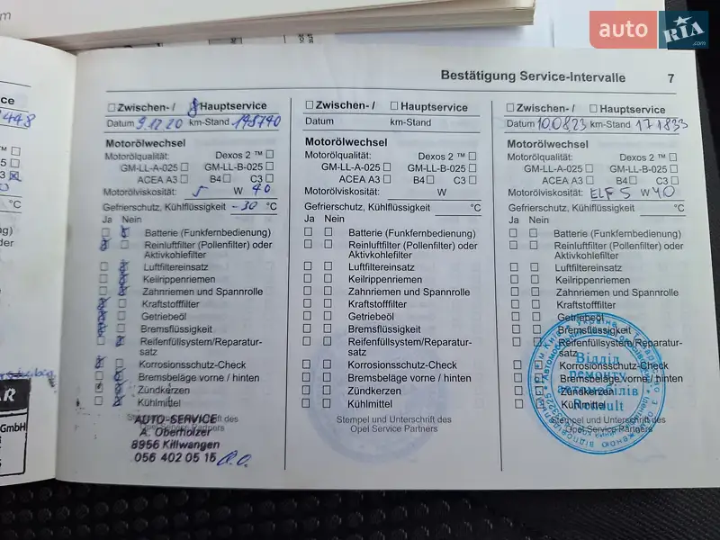 Мінівен Opel Vivaro 2010 в Києві документ