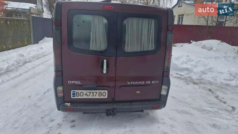 Минивэн Opel Vivaro 2003 в Варве