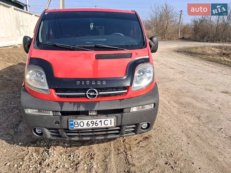 Opel Vivaro 2001
