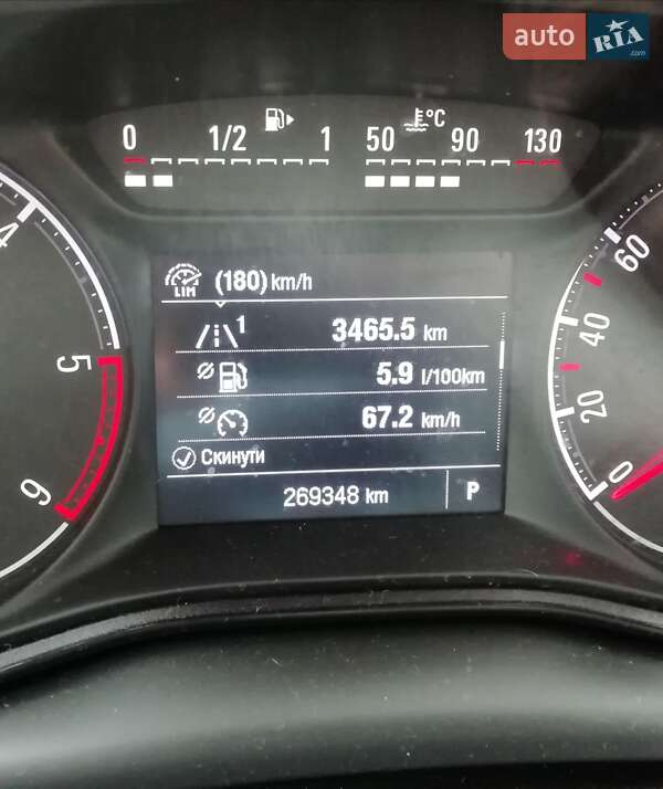 Минивэн Opel Zafira Tourer 2018 в Стрые