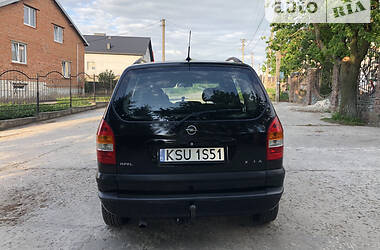 Минивэн Opel Zafira 2002 в Львове