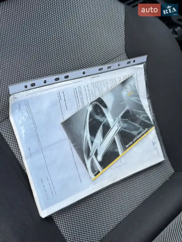 Минивэн Opel Zafira 2009 в Владимире документ