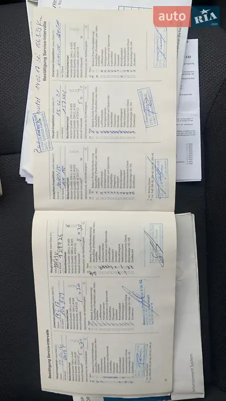 Минивэн Opel Zafira 2008 в Виннице документ