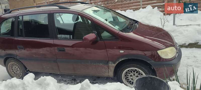 Opel Zafira 2002 Opel Zafira 2002