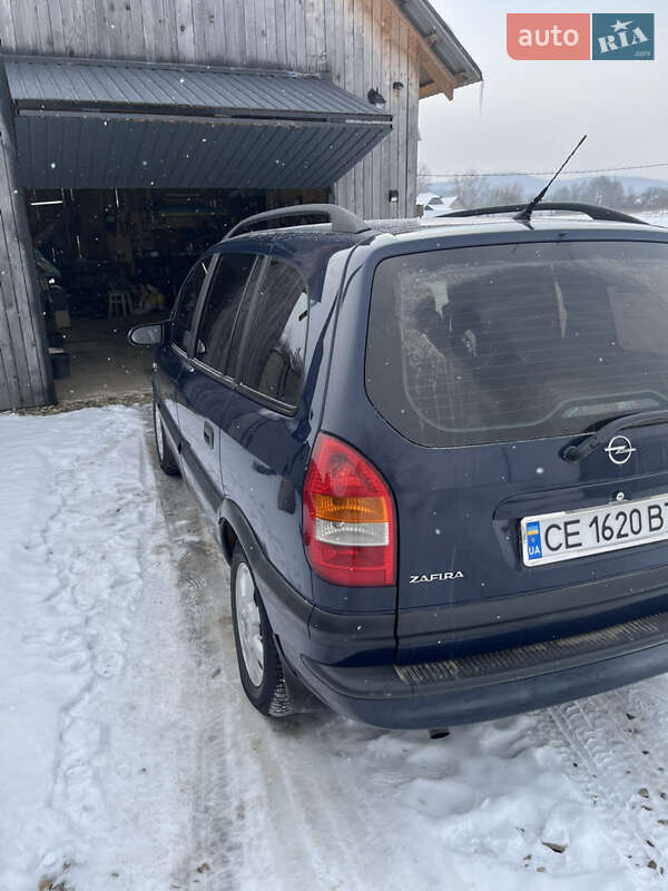 Мінівен Opel Zafira 2002 в Вашківцях