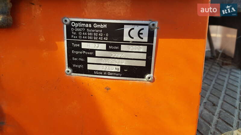 Інша спецтехніка Optimas H77 2010 в Рівному