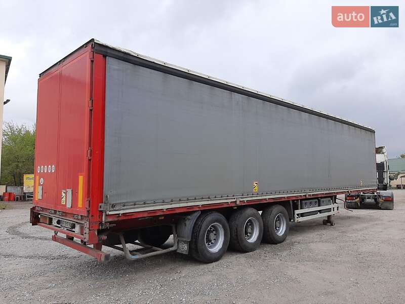 Бортовий напівпричіп Pacton T3001 2008 в Запоріжжі