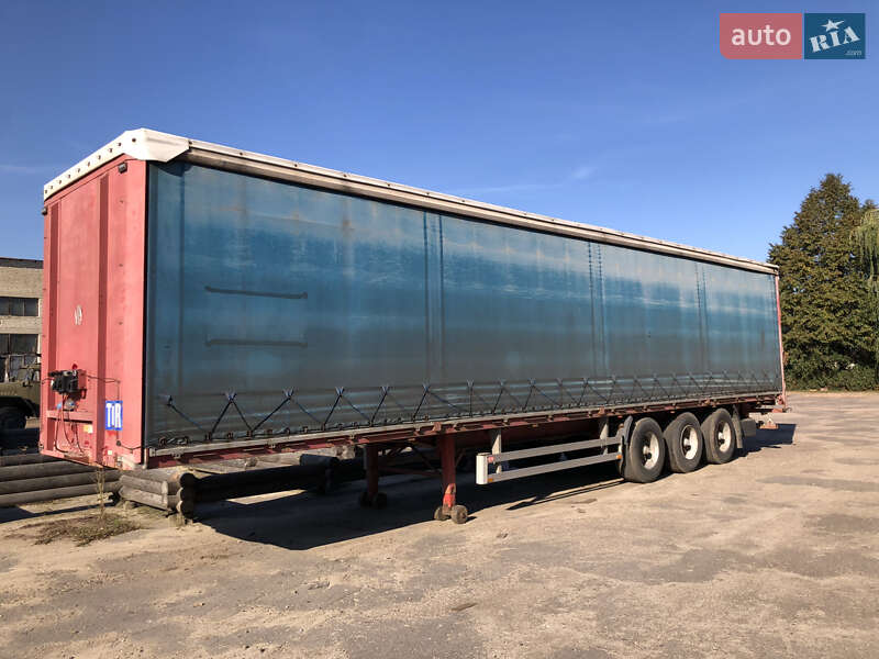 Бортовой полуприцеп Pacton T3001 2005 в 
