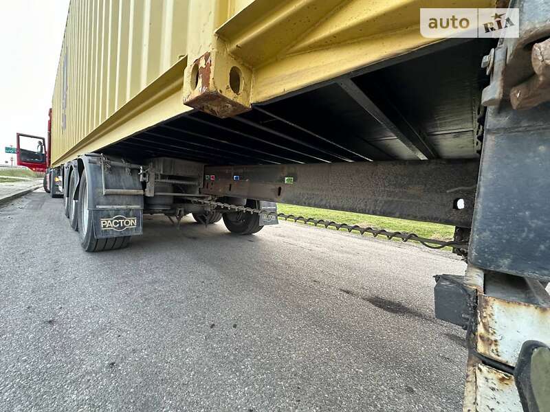 Контейнеровоз напівпричіп Pacton TXC 2008 в Вінниці
