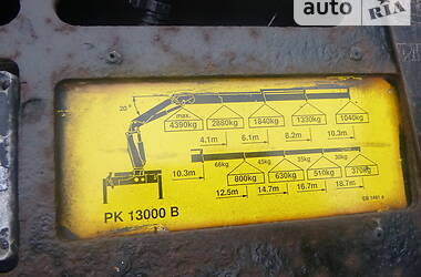 Кран-манипулятор Palfinger PK 15500 2005 в Луцке