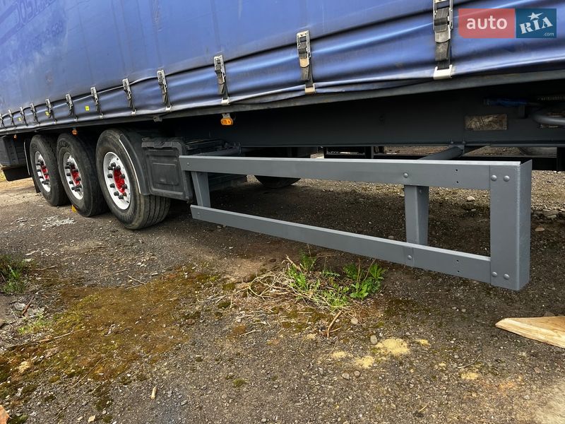 Тентованный борт (штора) - полуприцеп Panav NV 35 2005 в Хусте