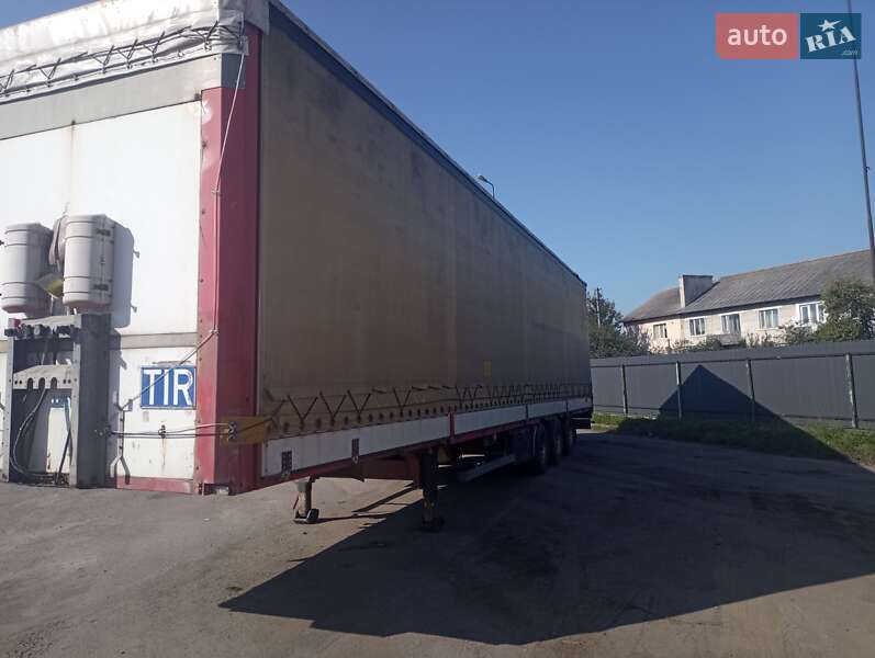 Тентованный борт (штора) - полуприцеп Panav NV35PK 2008 в Ратным