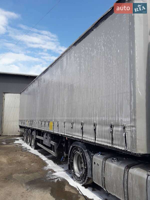 Тентований борт (штора) - напівпричіп Panav SAF 2008 в Надвірній