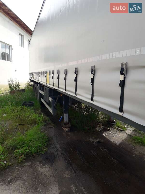 Тентований борт (штора) - напівпричіп Panav SAF 2008 в Надвірній