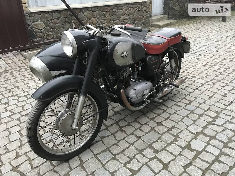 Мотоцикл с коляской Pannonia T5 1968 в 