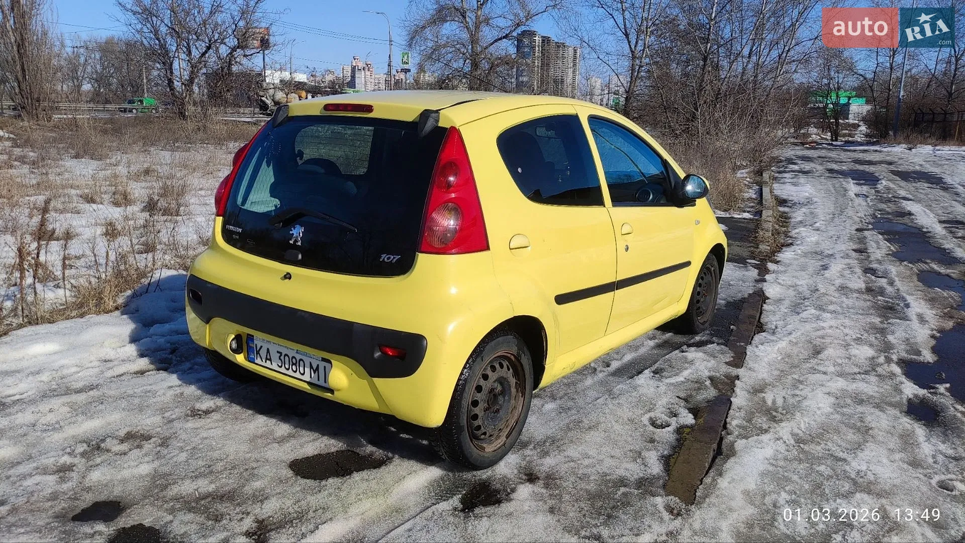 2010 Peugeot 107 - мініатюра 2