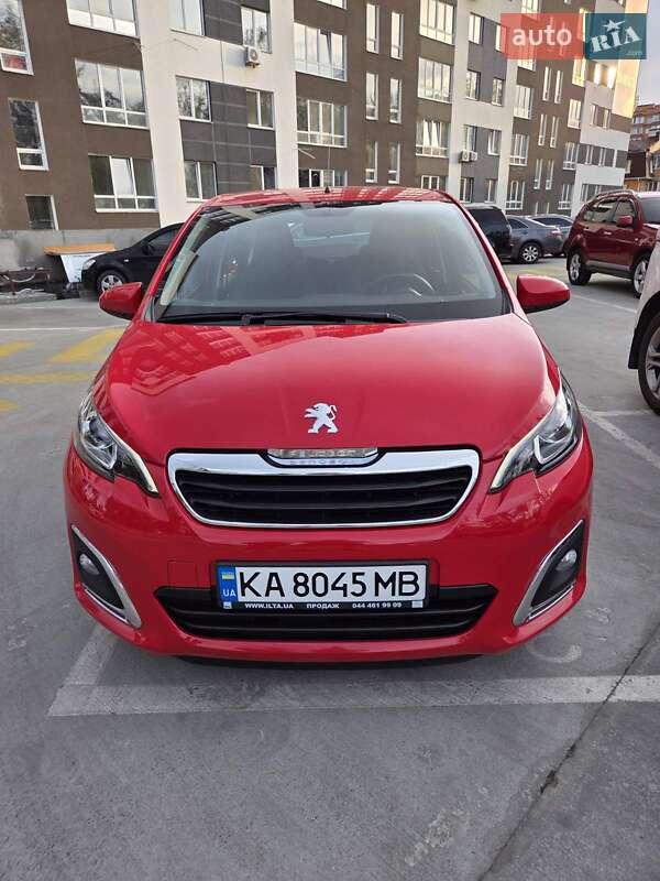 Хетчбек Peugeot 108 2019 в 