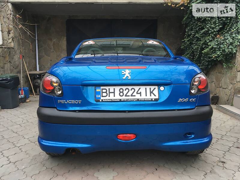 Купе Peugeot 206 2002 в Одесі