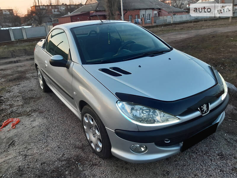 Кабриолет Peugeot 206 2003 в Кропивницком