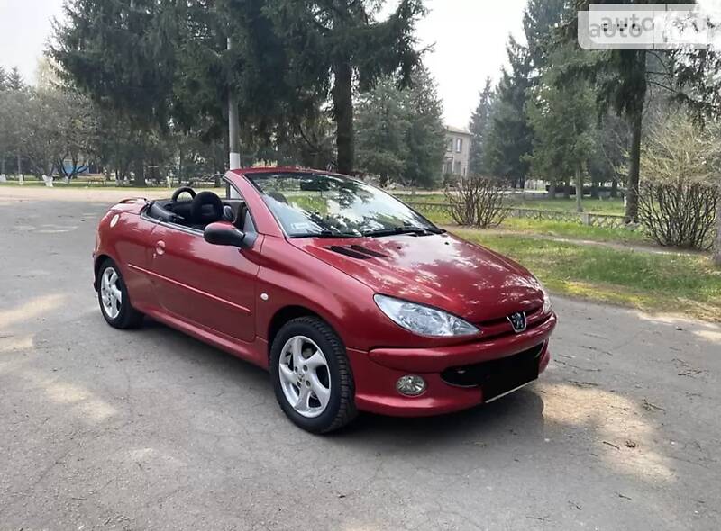 Кабриолет Peugeot 206 2003 в Киеве