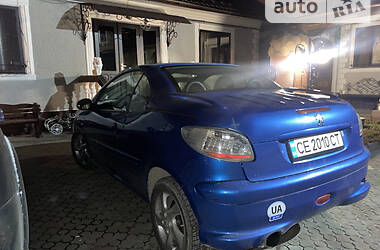 Кабриолет Peugeot 206 2002 в Черновцах