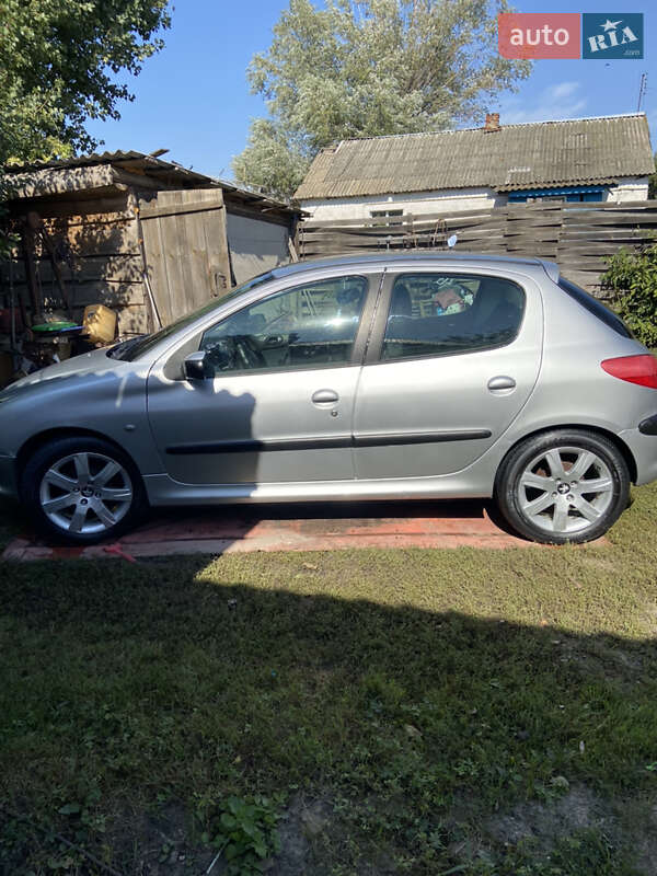 Хэтчбек Peugeot 206 2002 в Попельне