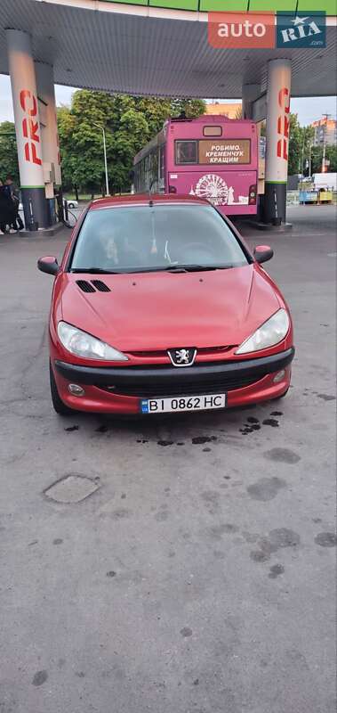 Хэтчбек Peugeot 206 1998 в Кременчуге