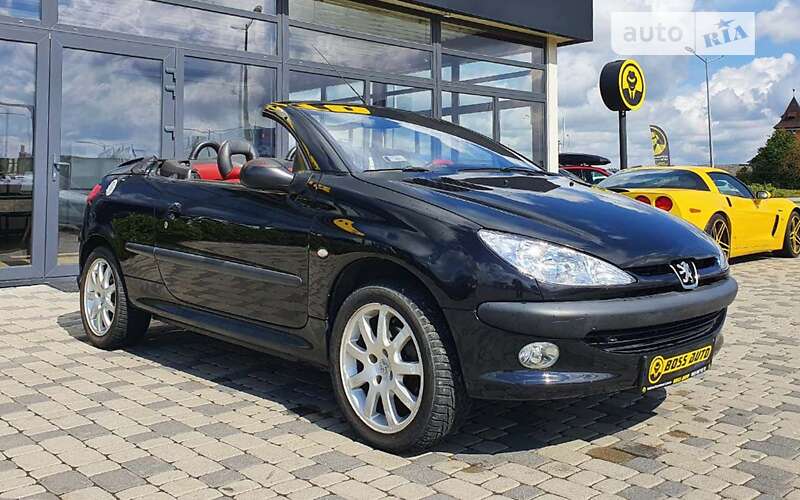 Кабріолет Peugeot 206 2002 в Мукачевому