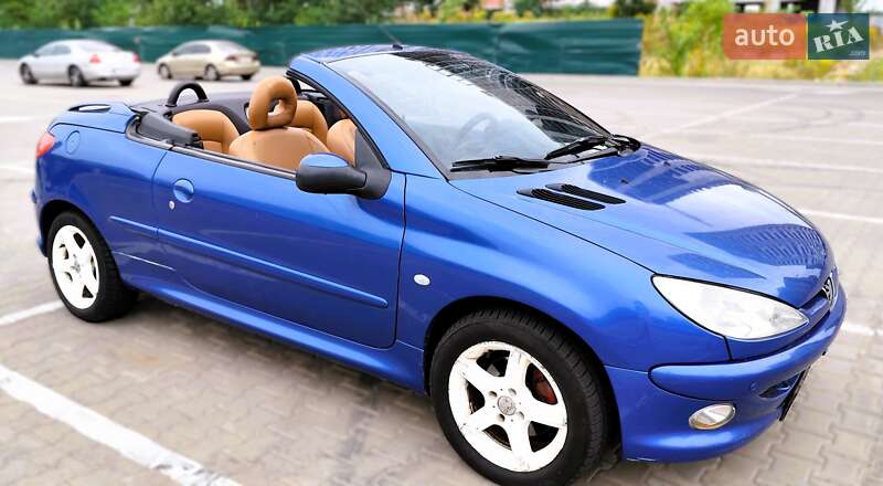 Кабриолет Peugeot 206 2004 в Киеве