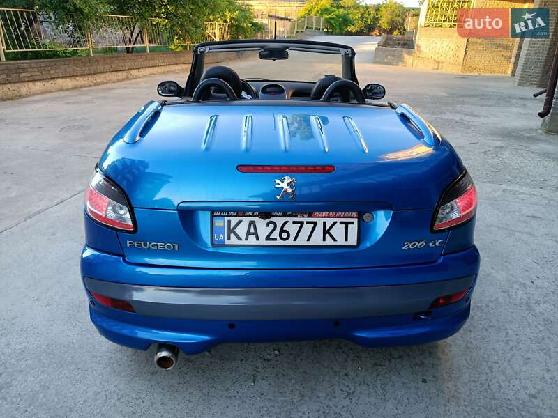 Кабріолет Peugeot 206 2002 в Охтирці