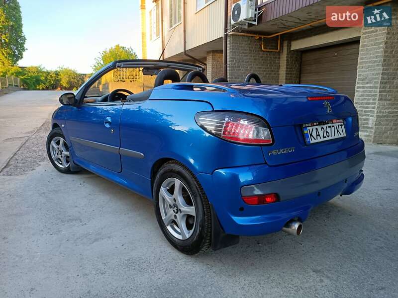 Кабріолет Peugeot 206 2002 в Охтирці