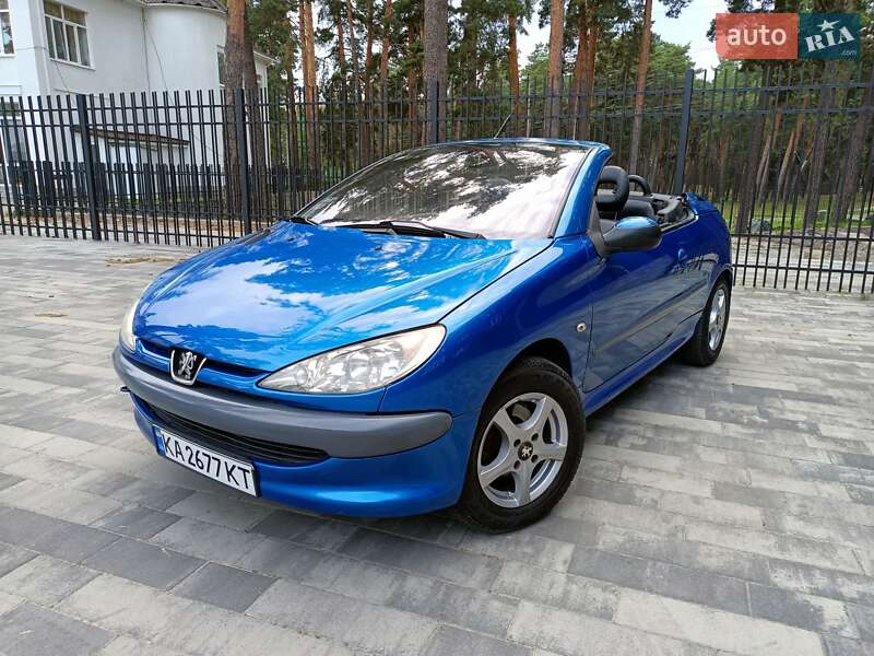 Кабриолет Peugeot 206 2002 в Ахтырке