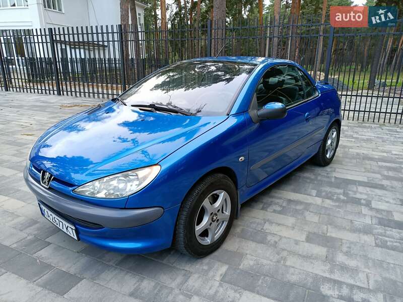 Кабриолет Peugeot 206 2002 в Ахтырке