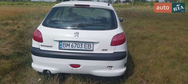 Хэтчбек Peugeot 206 2003 в Сумах