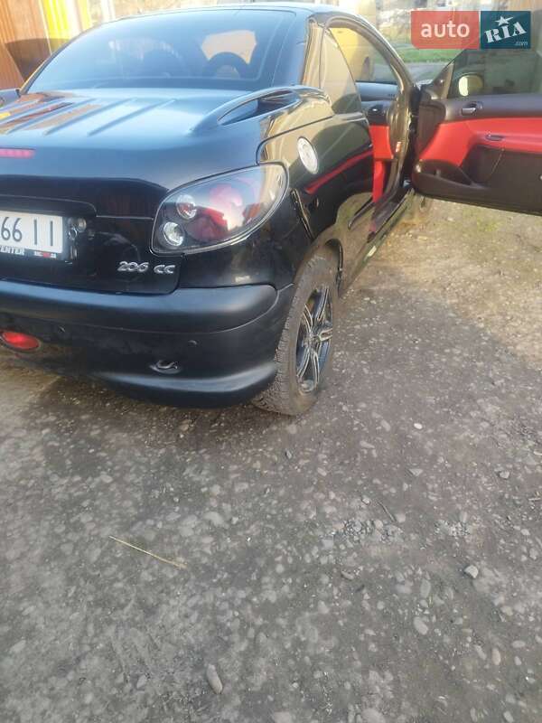 Кабріолет Peugeot 206 2003 в Івано-Франківську