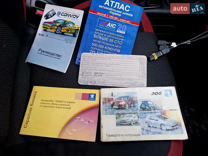 Седан Peugeot 206 2006 в Каменском документ 3 фото Седан Peugeot 206 2006 в Каменском документ