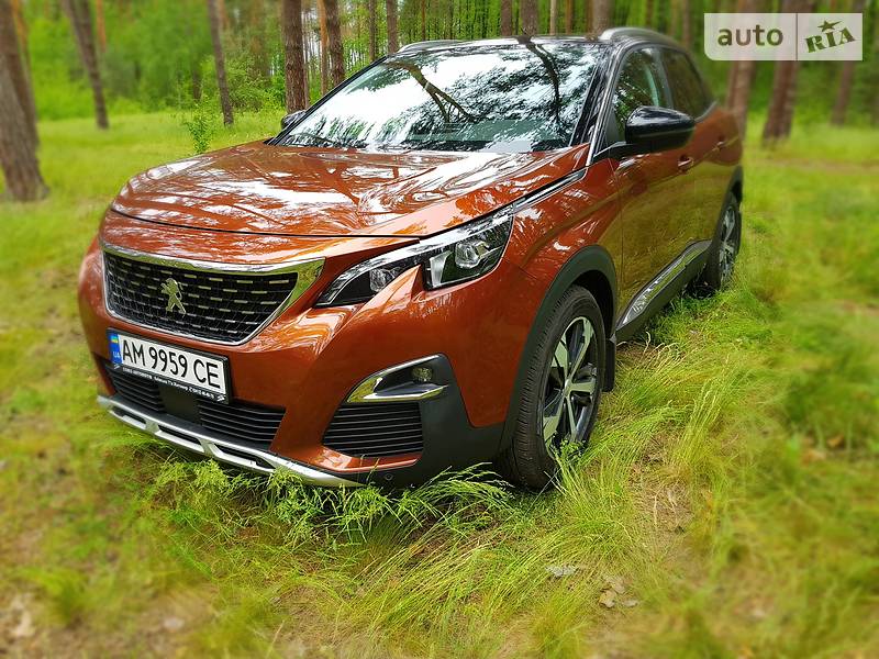 Внедорожник / Кроссовер Peugeot 3008 2017 в Житомире