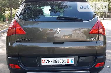 Внедорожник / Кроссовер Peugeot 3008 2009 в Луцке