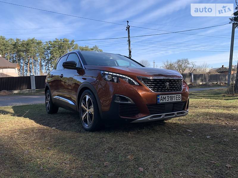 Позашляховик / Кросовер Peugeot 3008 2016 в Житомирі